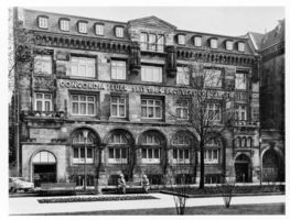 Fotografie des alten Direktionsgebäudes der Concordia.