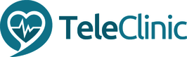 Eine Darstellung des Logos der TeleClinic.
